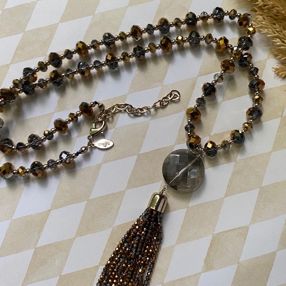 Chico's Tassel Necklace - Picture 7 of 9
